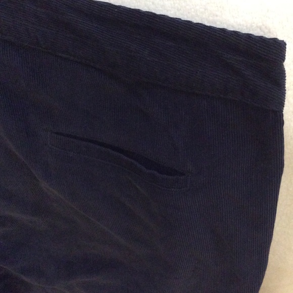 NWT Adidas navy blue corduroy wide leg crop pants - Picture 6 of 11